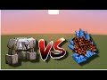 Mutant iron golem vs Frost Magma 1.0 Minecraft bedrock