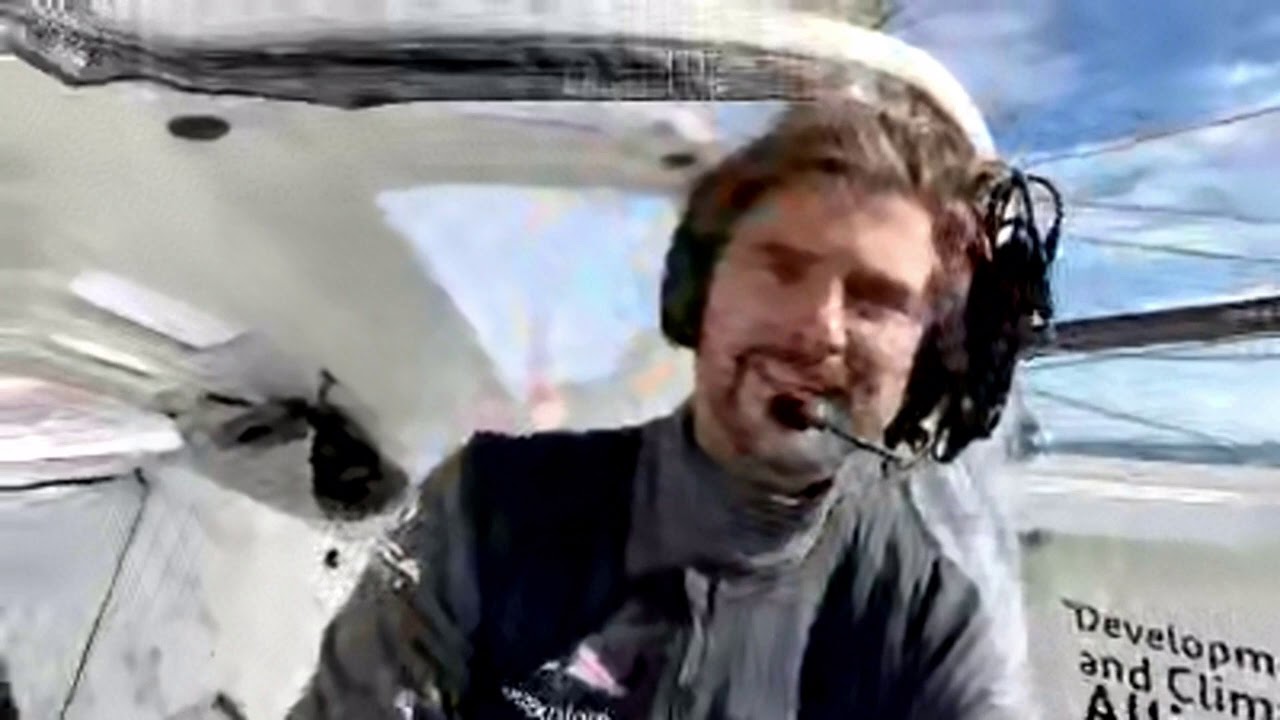 Day 37 - Interview with Vendée Globe - French