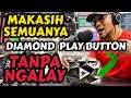 Tanpa ngemis Subs, tanpa give away.. Nih DIAMOND BUTTON!! PENONTON GUE KEREN!! -Deddy Corbuzier