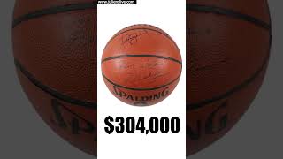 Michael Jackson And Michael Jordan Signed Ball