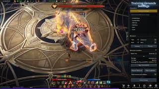 Lost Ark EUC 1472.5 Berserker Technique 1 Min DPS Test