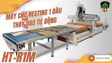 Chạy hoa văn làm bình phong, cửa sổ,…. Cực đơn giản cùng máy CNC Nesting 1 đầu thay dao tự động!!!