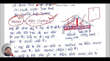 Building Construction | Chapter- 9 Roofs | Class 28 | Civil 3rd Semester by Brijesh Sir
