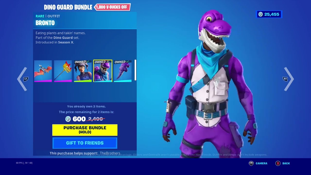NEW* DINO GUARD BUNDLE IN FORTNITE!! ((FINALLY)) - YouTube display picture 1