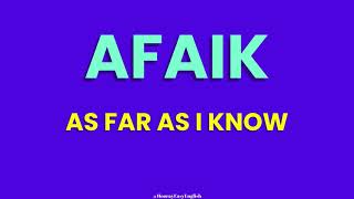 Top English Texting Abbreviations, Slang & Acronyms You Should Know #learnenglish