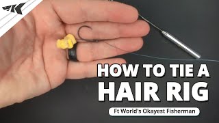 How to Tie A Hair Rig for Fishing for Carp | KastKing | Ft. World's Okayest Fisherman