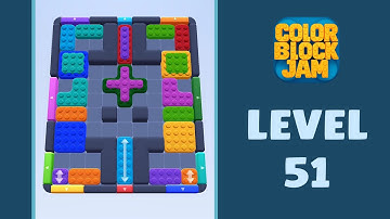 Color Block Jam Level 51 Walkthrough | Gameplay Solution