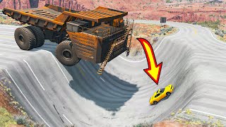 Cars vs Huge Pothole - 👀 BeamNG Drive | Smash Car 😃
