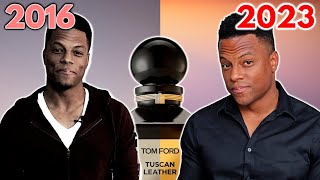Reacting To My FIRST EVER Fragrance Review: Tom Ford Tuscan Leather