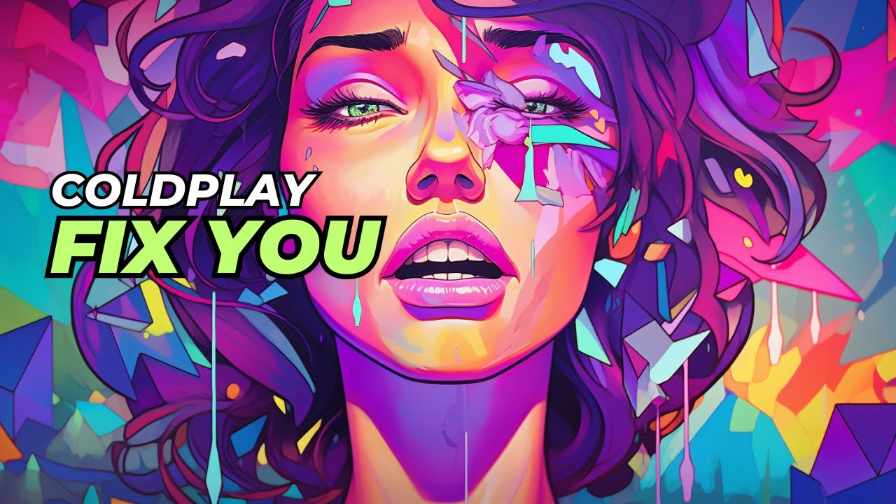 Música Ilustrada - Fix You- Coldplay @coldplay