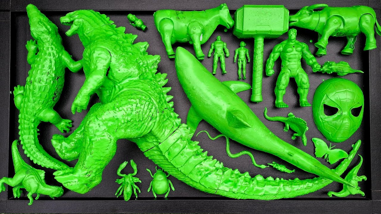 Dinosaurus Jurassic World Dominion:T-Rex/Brachiosaurus/Skibidi/Kingkong/Spiderman/Mosasaurus