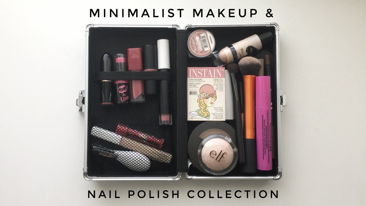 Minimalist Makeup & Nail Polish Collection