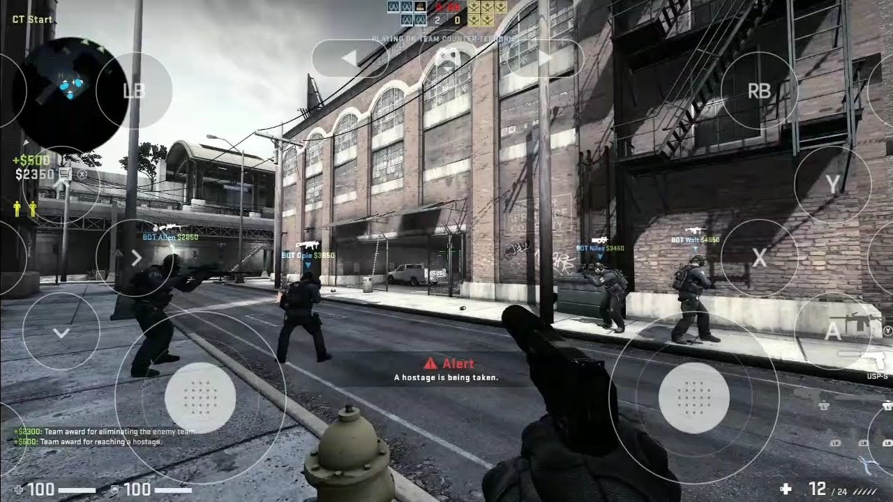 Counter-Strike: Global Offensive - Gameplay || Casual - Assault, Cache || GeForce Now||Android