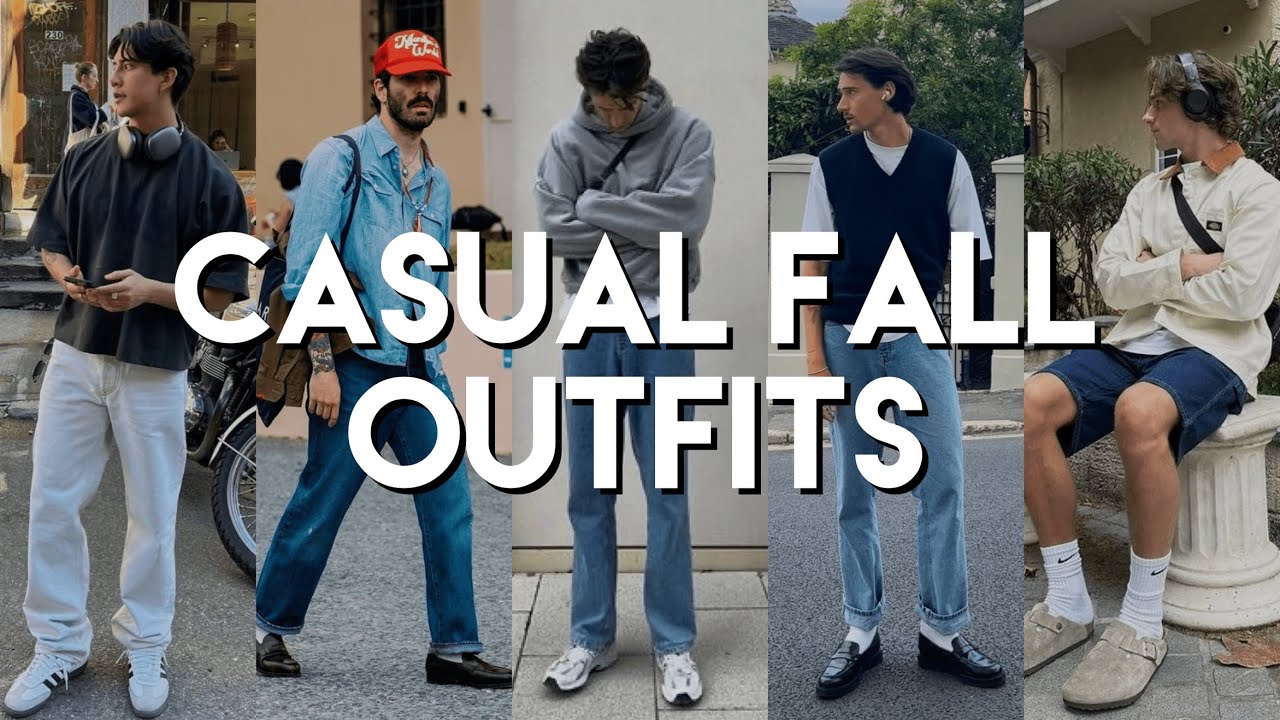 Casual Early Fall Outfit Ideas | Men's Fashion Style 2023 - YouTube