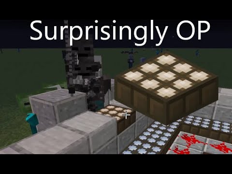 Breaking the Minecraft Mob AI with Daylight Sensor doors and traps