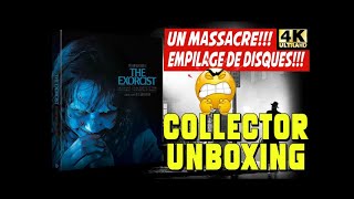 THE EXORCIST ★ DISQUES EMPILÉS!!! 😡 STEELBOOK COLLECTOR 4K UHD/BLU-RAY UNBOXING!
