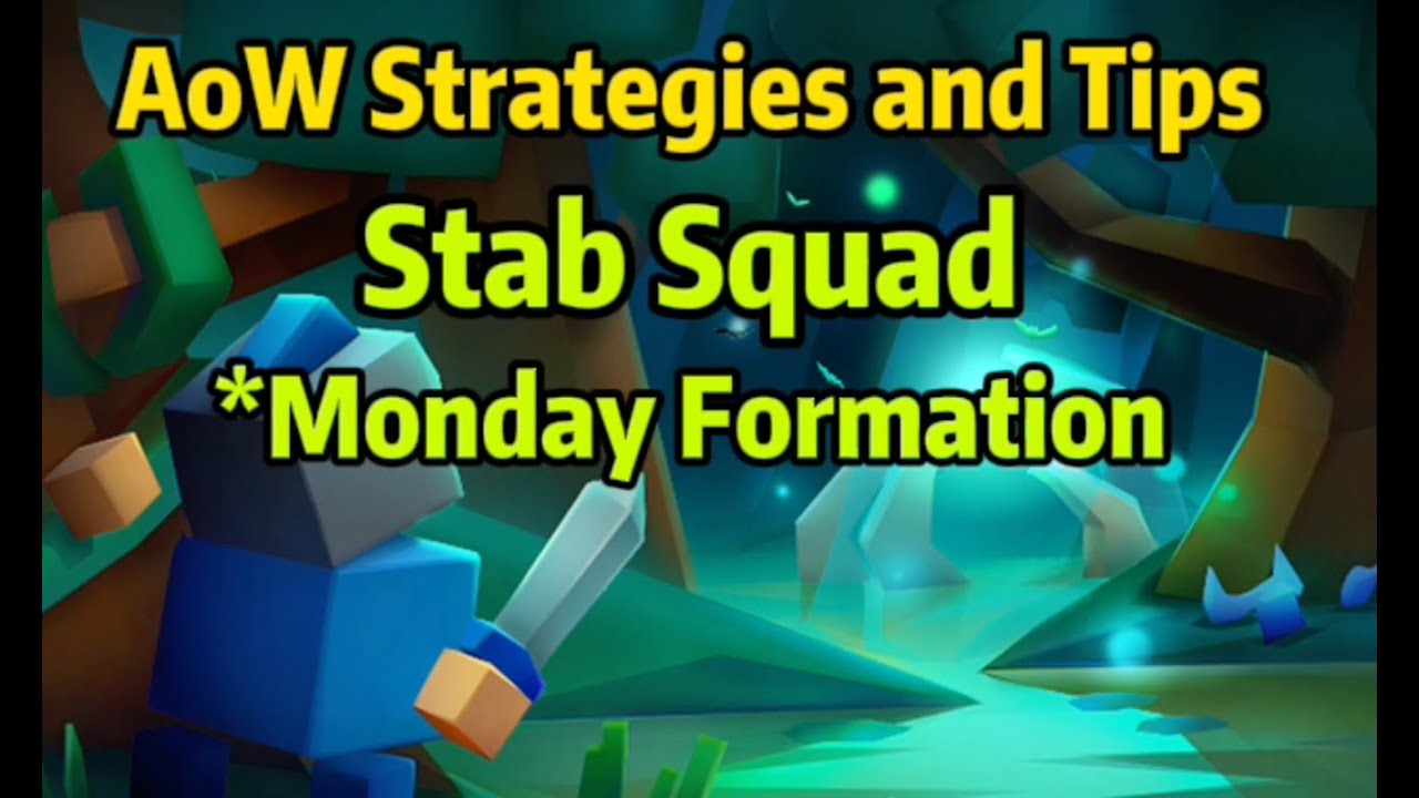 Infinity War - Monday - Stab Squad: Strategy & Formations (codes in the description)