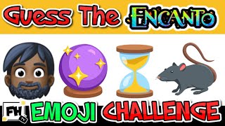 Encanto Emoji Fitness Challenge | Emoji Pictionary Quiz | Disney Brain Break