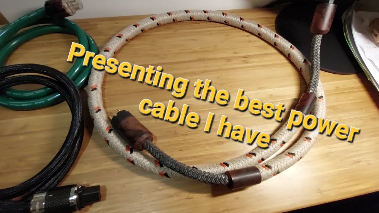 The best power cable I have!!! YouTube