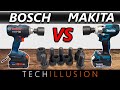 🔥Der ULTIMATIVE SCHLAGSCHRAUBER Vergleich😱 - Makita DTW300 VS Bosch GDS18V-300 Vergleichstest