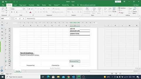Create Professional Invoice Template | Create Invoice in Excel | Excel Tutorials