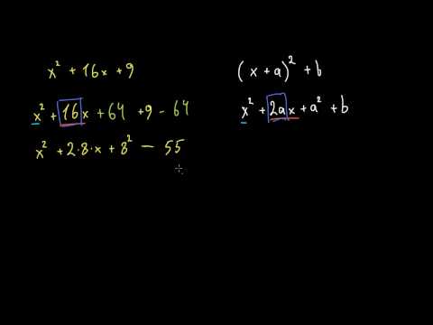 დამუშავებული მაგალითი: გამოსახულებების გადაწერა, სრულ კვადრატამდე შევსებით