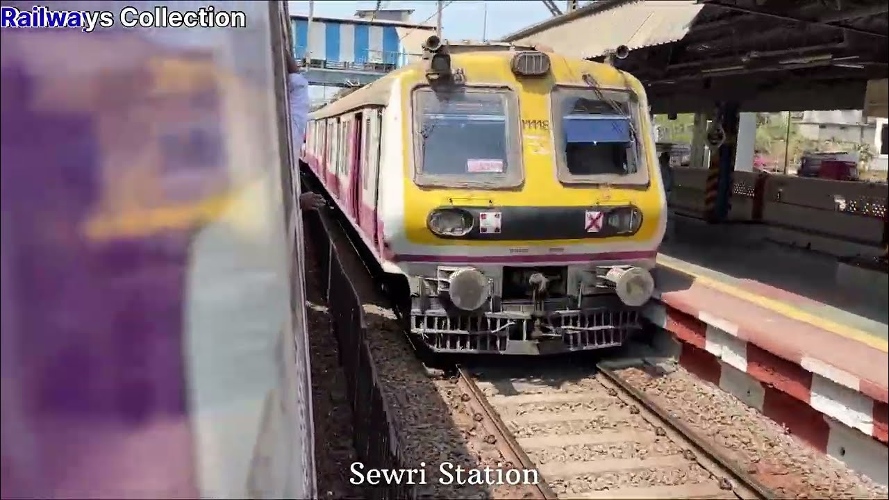 Mumbai Local Train Journey Between CSMT -Vashi ll Back To Back Action of Mumbai Local Train