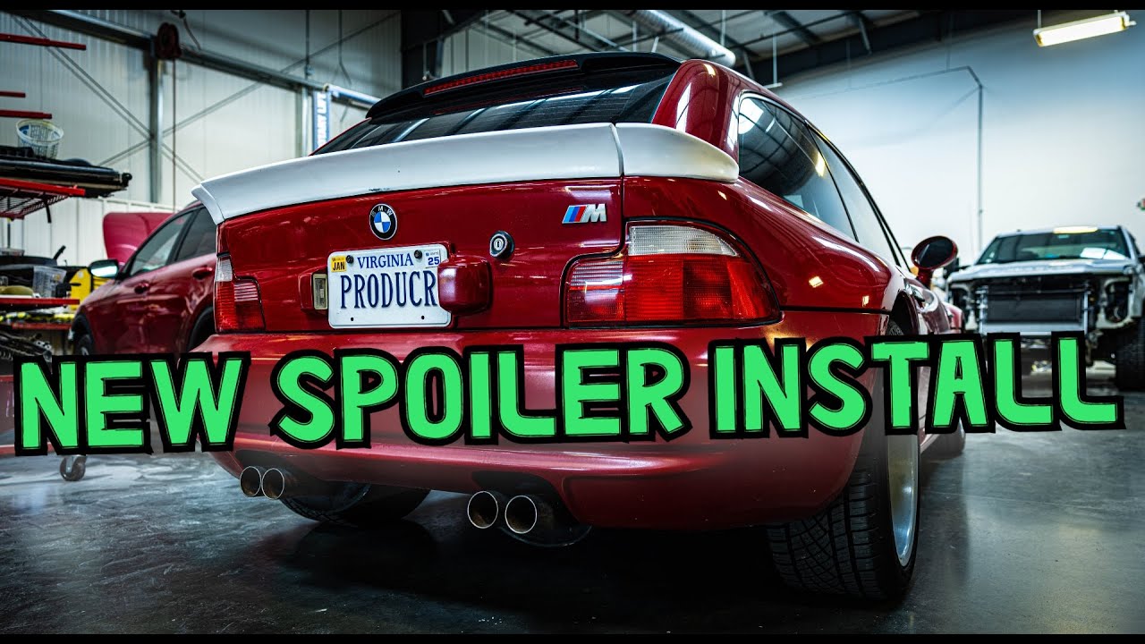 INSTALLING DUCKTAIL SPOILER - BMW PROJECT - Ep.5