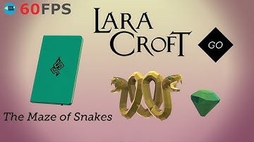 Lara Croft GO: The Maze of Snakes - Level 1 To 11 (All Relics) , iOS/Android Walkthrough