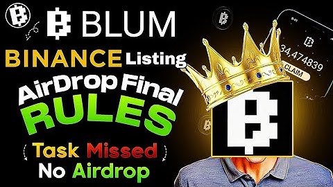 Blum Airdrop Listing Date After Event - Blum Coin Price Prediction On Binance | #blum