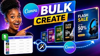 Canva Bulk Create Tutorial (2026) | Create Hundreds of Designs in Minutes