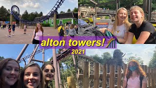 alton towers vlog july 2021