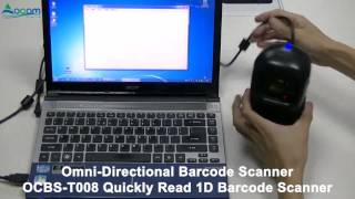 High precision Laser Barcode Scanner  OCBS-T008 Quickly Reading Various Barcode