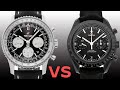 Omega Speedmaster VS Breitling Navitimer B01 Chronograph