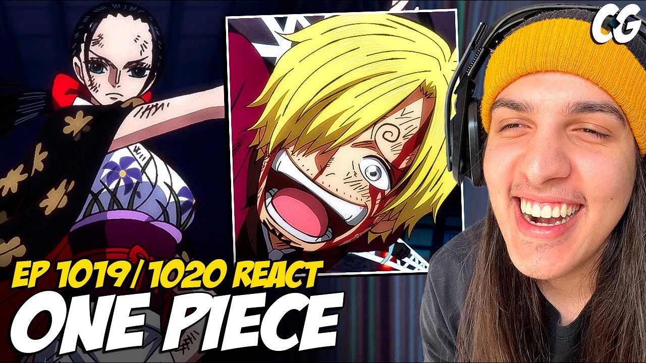 AAAI ALGUEM ME AJUDA, SOU MUITO BUCHA!! - React One Piece EP 1019 e 1020