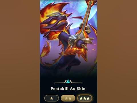 TFT - 10 - Tactician Ao Shin (1,2 & 3 Star) #animations 