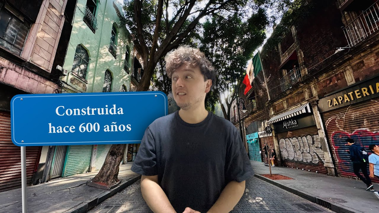 Así es la calle más ANTIGUA de México