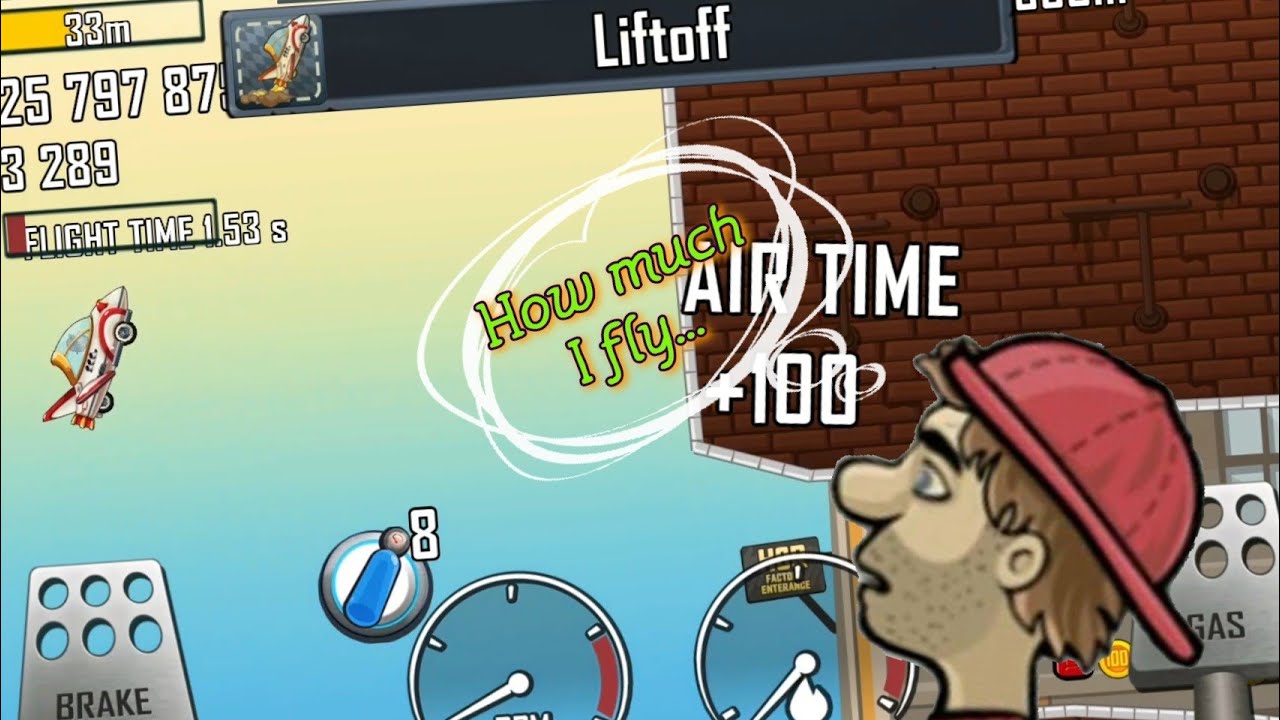 Hill Climb Racing - Liftoff achievement | Rocket achievement
