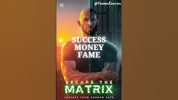 Andrew Tate | Escape The Matrix | #motivation #andrewtate #topg #shorts #inspiration #viralvideo