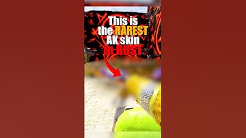 What is the rarest SKIN IN RUST ? #rust #rusttok #rustconsole