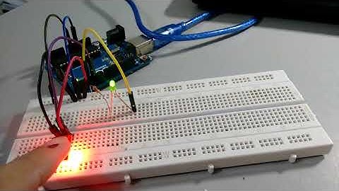 Teste do Sensor Touch com Arduino UNO