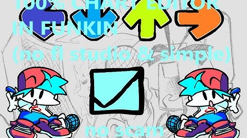 FNF chart editor and amazing songs on 4 keys in funkin | no voices, fl studio & simple | no coding