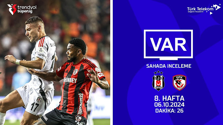 VAR – Sahada İnceleme | Gaziantep FK-Beşiktaş | 8. Hafta | Dakika 26