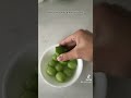 Making sour candy grapes  
