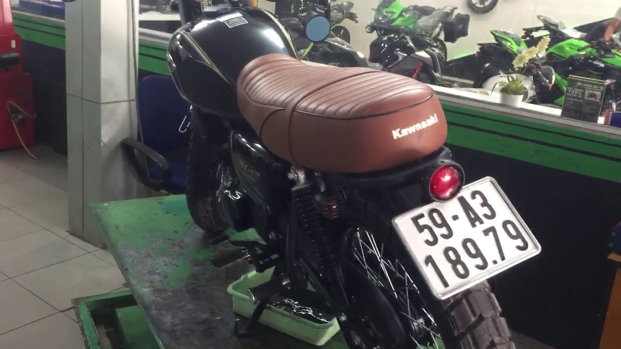 Kawasaki W175 độ cafe - YouTube