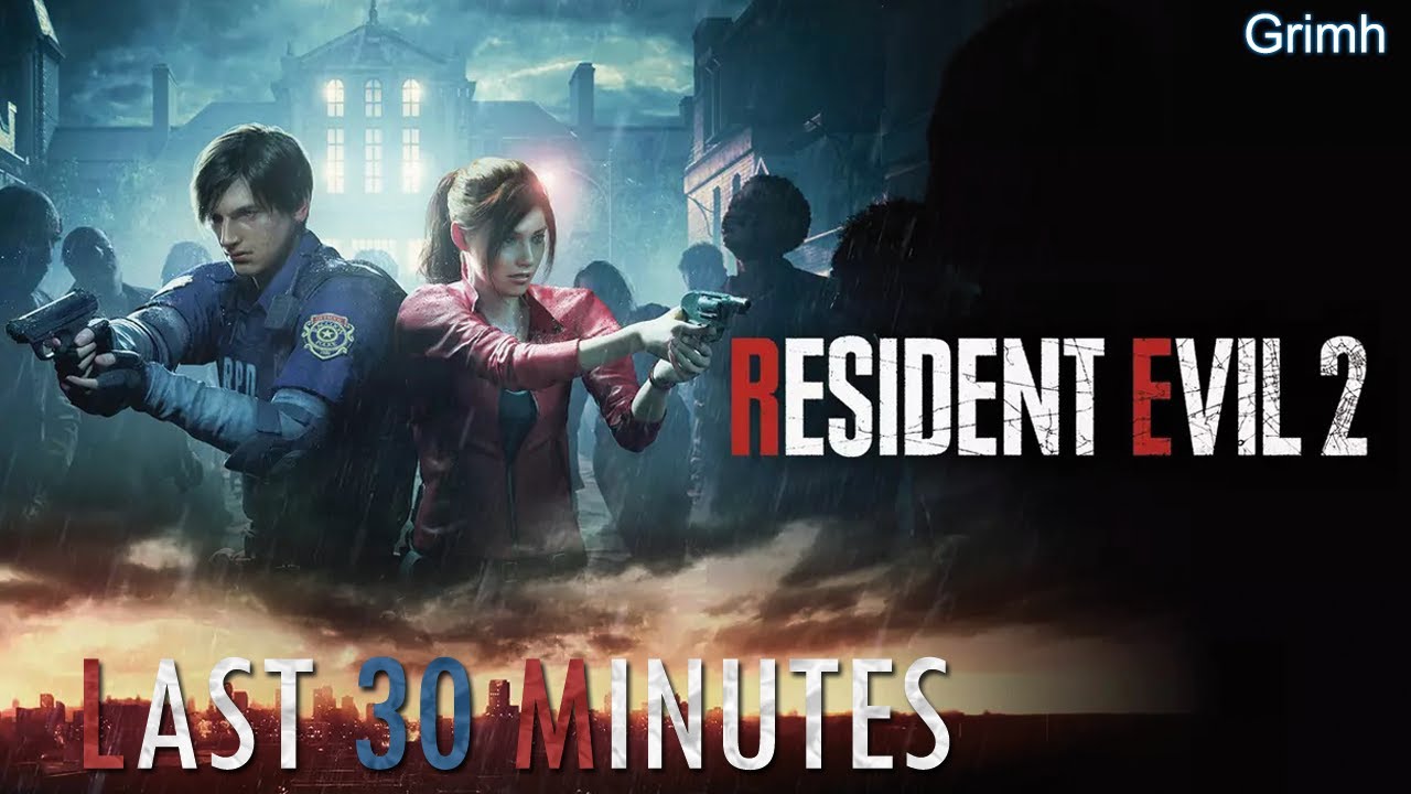 Resient Evil 2 (2019) - Last boss + ending (Leon) 