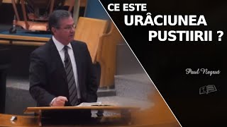 Paul Negruț || Ce este URÂCIUNEA PUSTIIRII ?