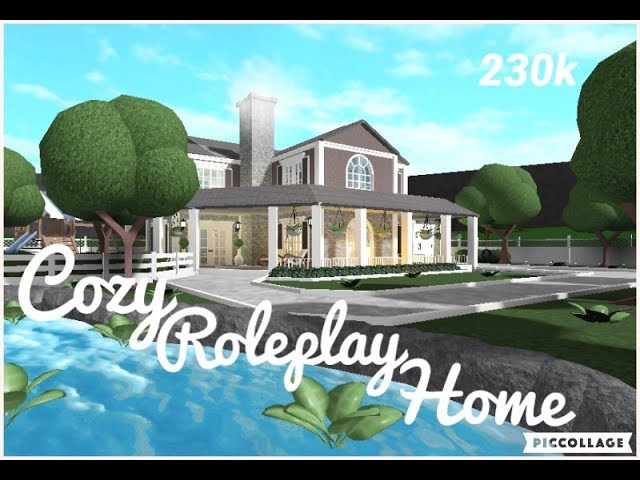 Roblox Bloxburg Cozy Roleplay Home Speed Build 230k No Large Plot Youtube - my bloxburg roleplay home speed build roblox