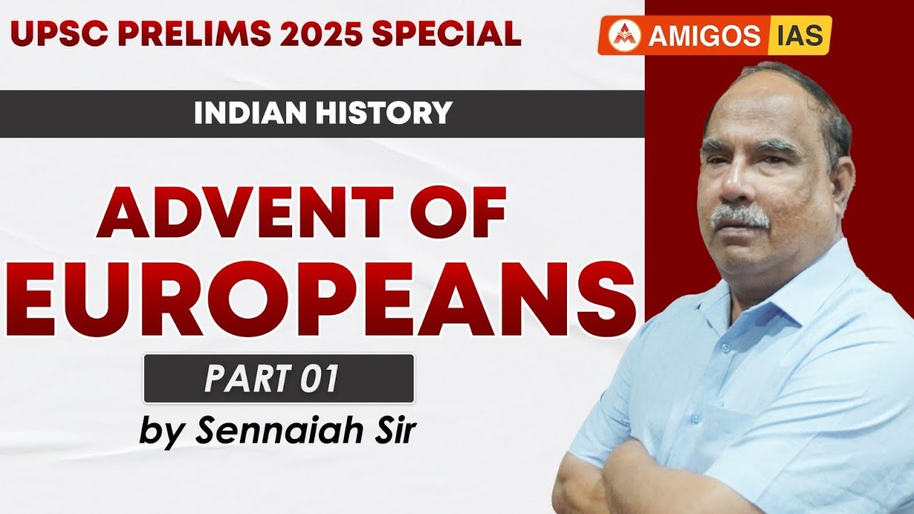 Advent of Europeans PART 01 | Indian History | Seenaiah Sir | 
