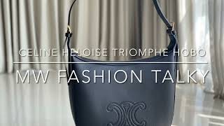 CELINE HELIOSE TRIOMPHE BLACK - MW FASHION TALKY